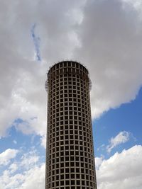 Low angle view of buildings against sky