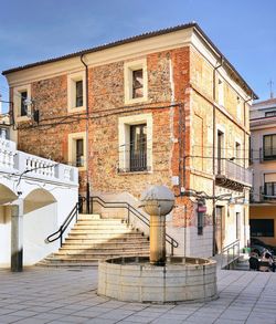 Buildings in city. museo del pimenton. jaraiz de la vera. 