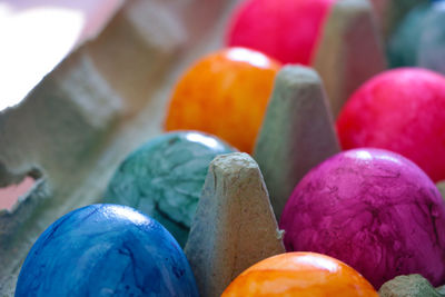 Close-up of multi colored candies