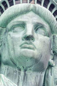 Close-up of statue