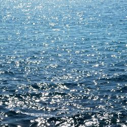 Full frame shot of sea
