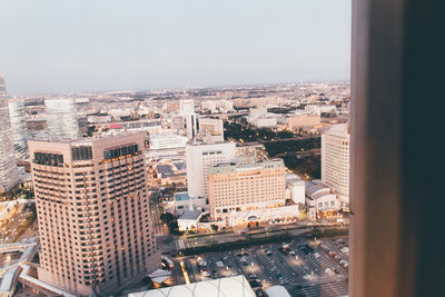 Buildings in city