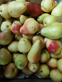 Full frame shot of fruits for sale in market