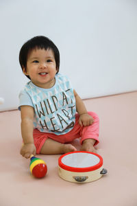 Portrait of smiling boy