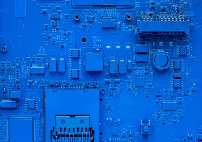 Full frame shot of mother board