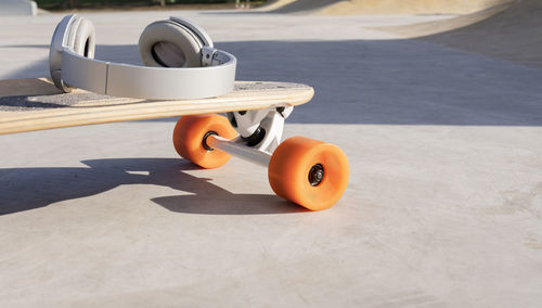 Close-up of toy on table