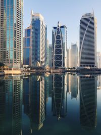 Skyscrapers in city