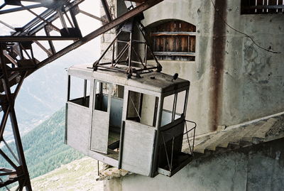 Abandoned cable car, megève