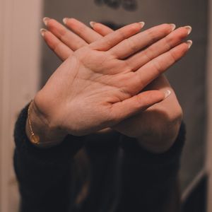 Close-up of human hand
