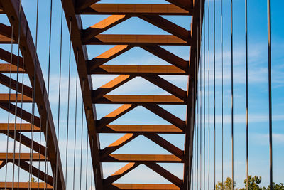 Low angle view of built structure against sky