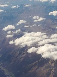 Low angle view of clouds in sky