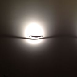 Light bulb in dark background