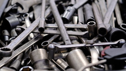 Full frame shot of chain