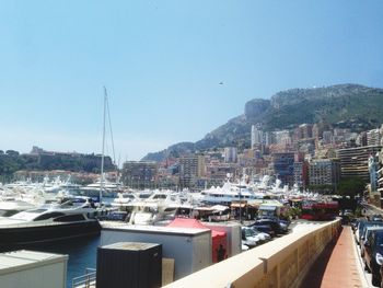 View of cityscape with buildings in background