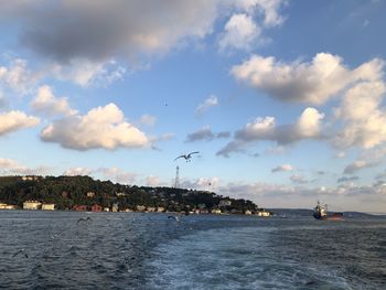 View of sea against sky