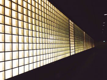 Interior of modern building