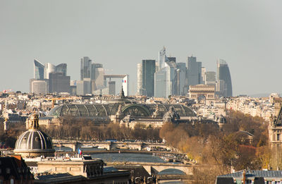 Skyscrapers in city