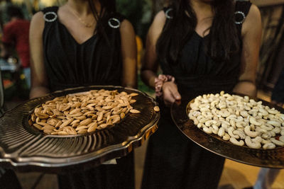 Close-up of food on table