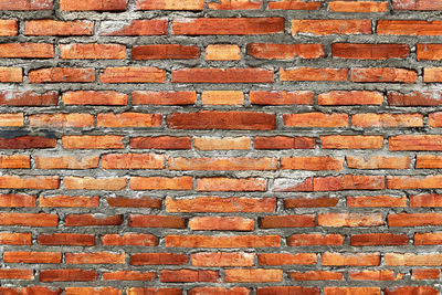 Full frame shot of brick wall