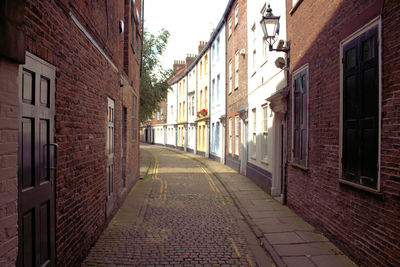 View of residential buildings