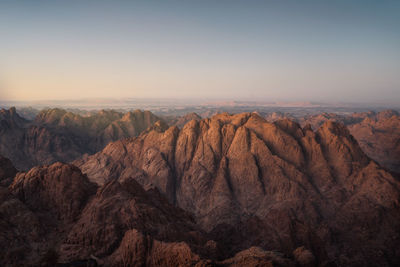 Mount sinai in egypt taken in january 2022