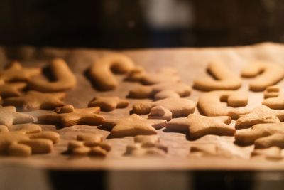 Close-up of cookies