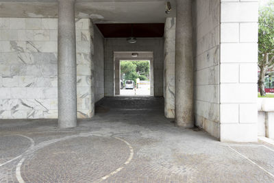 Corridor of building