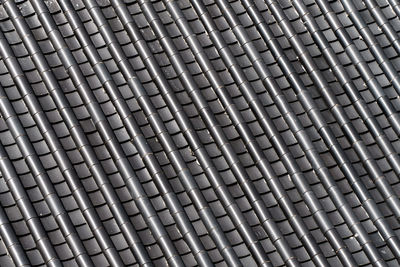 Full frame shot of metal grate