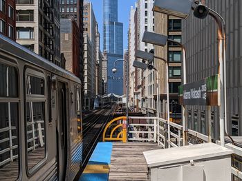 Canal amidst buildings in city