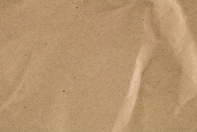 High angle view of sand on beach