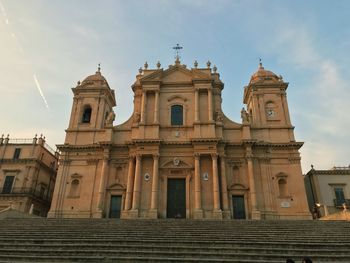 Low angle view of cathedral against sky