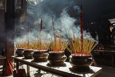Panoramic view of temple