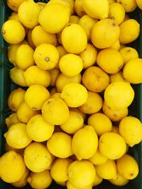 Full frame shot of fruits for sale in market