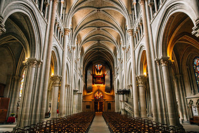 Interior of cathedral