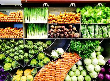 Full frame shot of food for sale