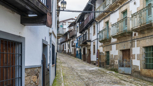 Street amidst buildings in city