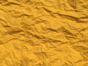 Full frame shot of yellow paper