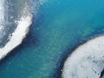 Close-up of sea waves