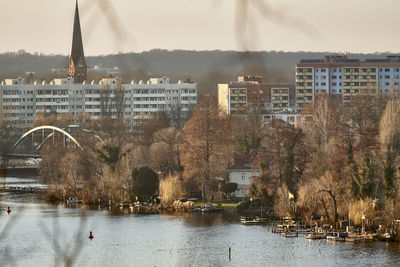 Buildings in city