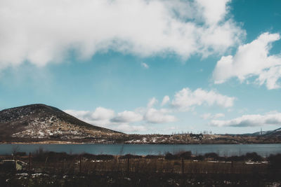 Panoramic view of city against sky