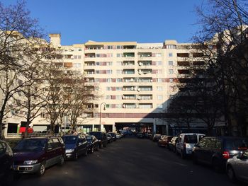 View of buildings in city