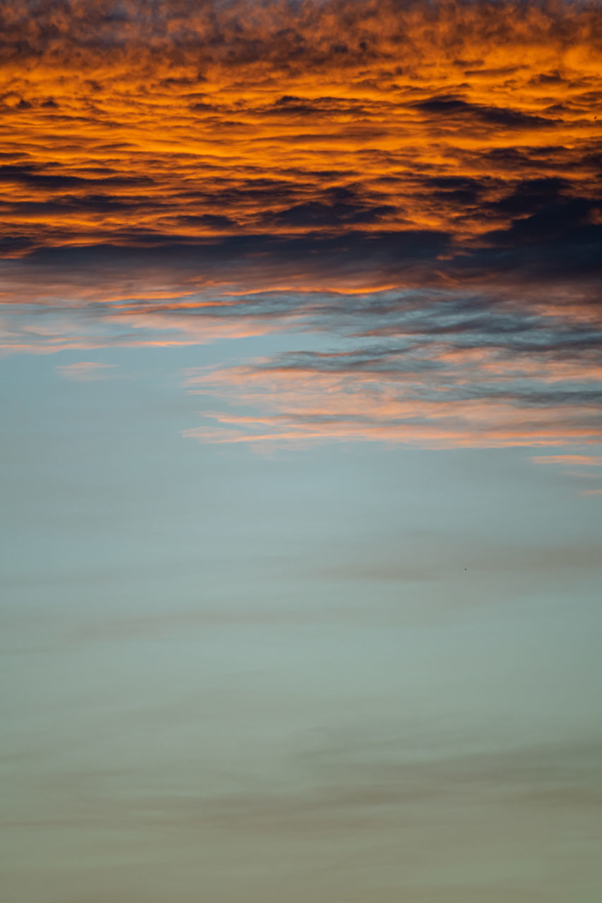 FULL FRAME SHOT OF SEA AGAINST DRAMATIC SKY