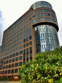 Low angle view of building against sky