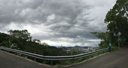 Scenic view of cloudy sky