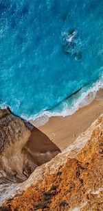 Aerial view of beach