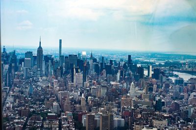 Aerial view of cityscape