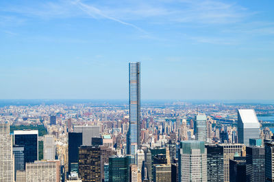 Skyscrapers against sky