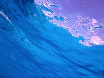 Full frame shot of blue sea