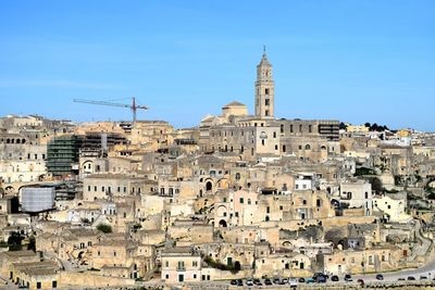 Buildings in a city