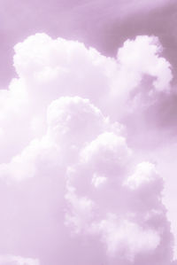 Low angle view of clouds in sky